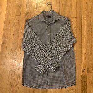 Tommy Hilfiger Dress Shirt- black paid in Large